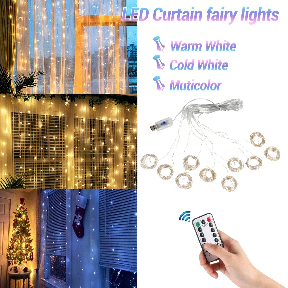 Lights Curtain Decorations For Home