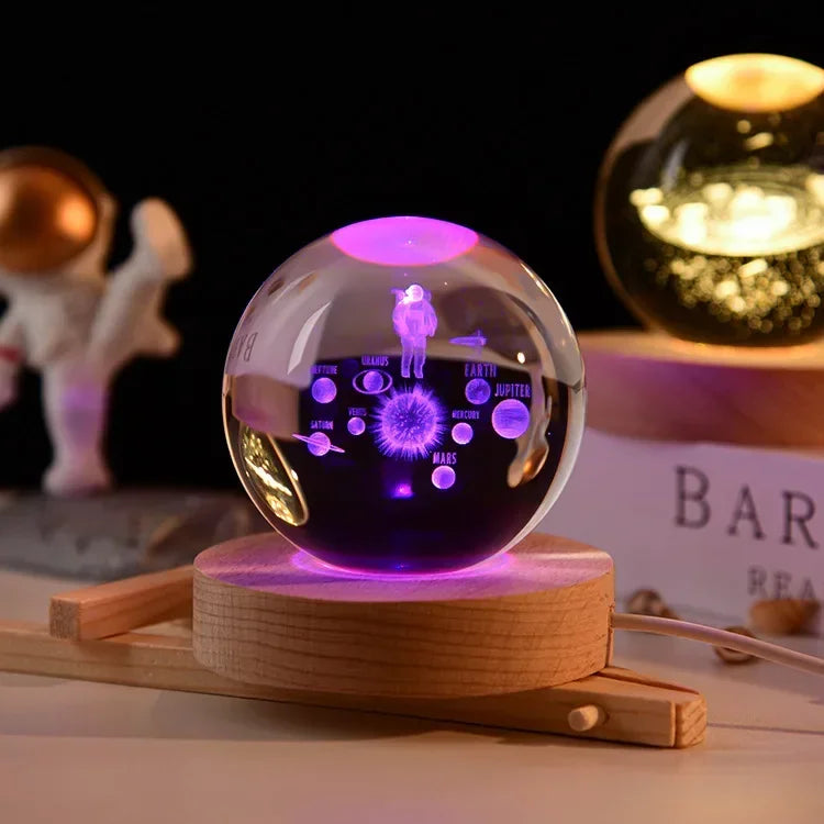 3D Crystal Ball Home Decoration