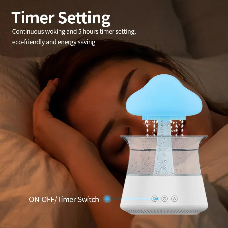 Rain Cloud Night Light humidifier