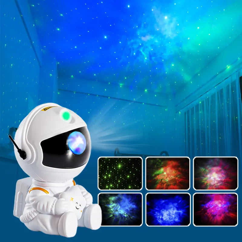 Galaxy Star Projector LED Night Light Astronaut Projectors Lamp