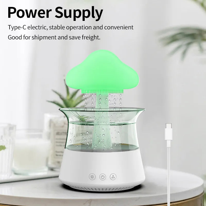 Rain Cloud Night Light humidifier