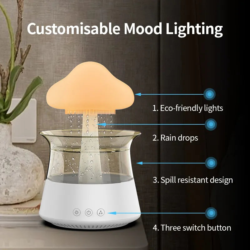 Rain Cloud Night Light humidifier